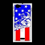 Coque Sony Xpéria J Football américain