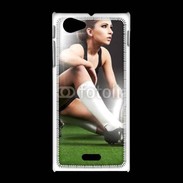 Coque Sony Xpéria J Rugby féminin