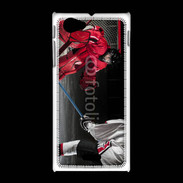 Coque Sony Xpéria J Gardien de Hockey sur glace