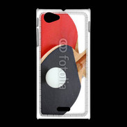 Coque Sony Xpéria J Raquette de Ping pong