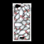 Coque Sony Xpéria J Quille de bowling en folie