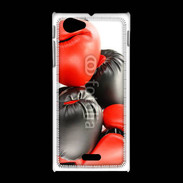 Coque Sony Xpéria J Paire de gant de boxe