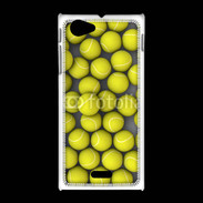 Coque Sony Xpéria J Folie de balles de tennis