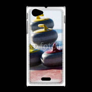Coque Sony Xpéria J Curling