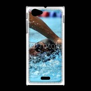 Coque Sony Xpéria J Nageur compétition