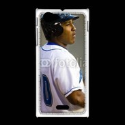 Coque Sony Xpéria J Joueur de baseball