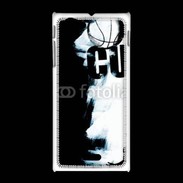 Coque Sony Xpéria J Basket background