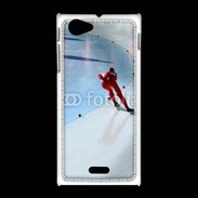 Coque Sony Xpéria J Patinage de vitesse Short track