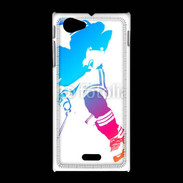 Coque Sony Xpéria J Hockeyeur