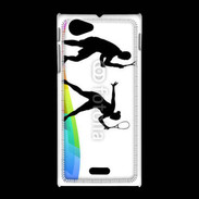 Coque Sony Xpéria J Squash homme et femme