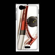 Coque Sony Xpéria J Raquette de squash
