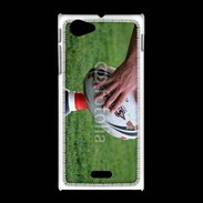 Coque Sony Xpéria J Tentative de but