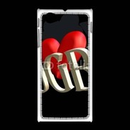 Coque Sony Xpéria J J'aime le rugby 2