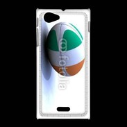 Coque Sony Xpéria J Ballon de rugby irlande