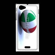 Coque Sony Xpéria J Ballon de rugby Italie