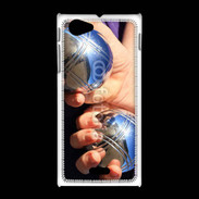 Coque Sony Xpéria J Pétanque féminine