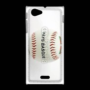 Coque Sony Xpéria J Pelote basque 1