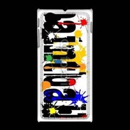 Coque Sony Xpéria J Paintball logo 1