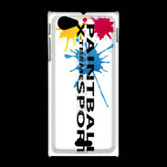 Coque Sony Xpéria J Paintball Extrème Sport