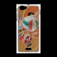 Coque Sony Xpéria J Joueuses de volleyball au filet