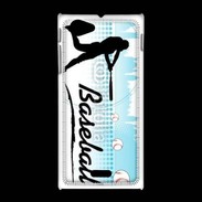 Coque Sony Xpéria J Passion du Baseball 5