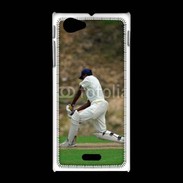 Coque Sony Xpéria J Joueur de cricket 2