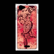Coque Sony Xpéria J Illustration BMX 3