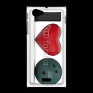 Coque Sony Xpéria J J'aime le Bowling