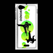 Coque Sony Xpéria J Illustration Taekwondo 1