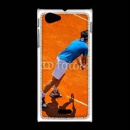 Coque Sony Xpéria J Match de tennis sur terre battue