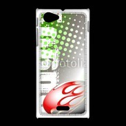 Coque Sony Xpéria J Illustration rugby 5