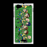 Coque Sony Xpéria J Cartoon rugby 1