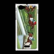 Coque Sony Xpéria J Course hippique 2