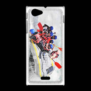 Coque Sony Xpéria J Rafting en rivière très agitée 