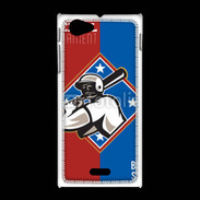 Coque Sony Xpéria J All Star Baseball USA