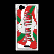 Coque Sony Xpéria J J'aime le Pays Basque 2