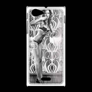 Coque Sony Xpéria J Charme rétro