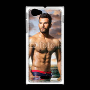 Coque Sony Xpéria J Brun ténébreux 1