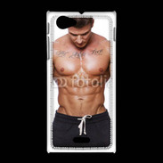 Coque Sony Xpéria J Brun musclé 1