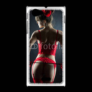 Coque Sony Xpéria J Femme sexy libertinage dominatrice