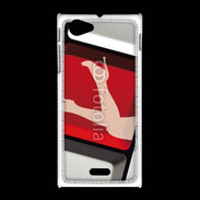 Coque Sony Xpéria J Clavier sexy 7