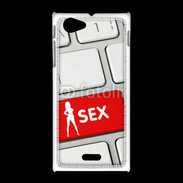 Coque Sony Xpéria J Clavier sexy 9