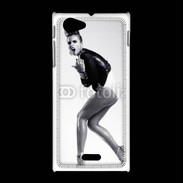 Coque Sony Xpéria J sexy fuck