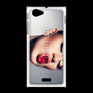 Coque Sony Xpéria J lolita glaçon