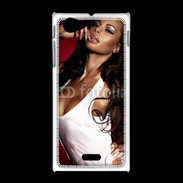 Coque Sony Xpéria J Belle métisse sexy 10