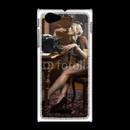 Coque Sony Xpéria J Pin up vintage
