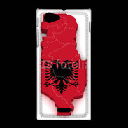 Coque Sony Xpéria J drapeau Albanie