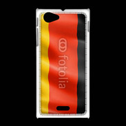 Coque Sony Xpéria J Drapeau Allemand