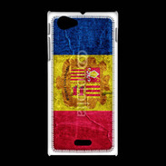 Coque Sony Xpéria J Drapeau Andorre