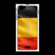 Coque Sony Xpéria J drapeau Belgique